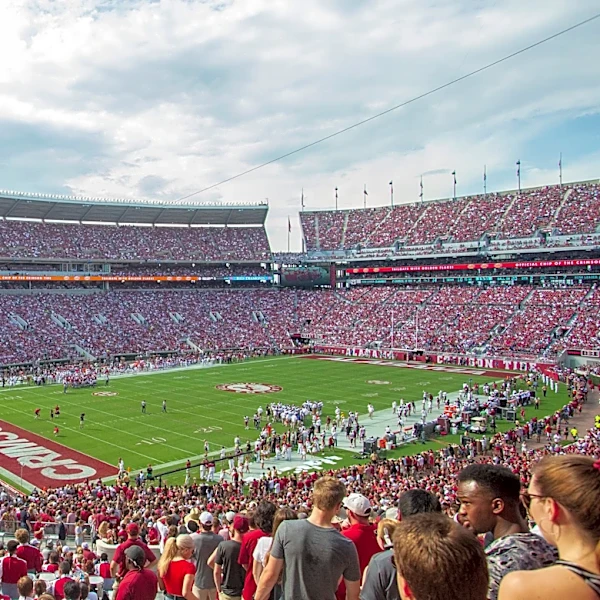 What is weather forecast for Alabama vs. Florida State in Week 3?