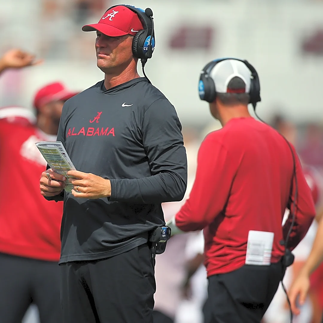 What is Alabama coach Kalen DeBoer's record when coming off a loss?