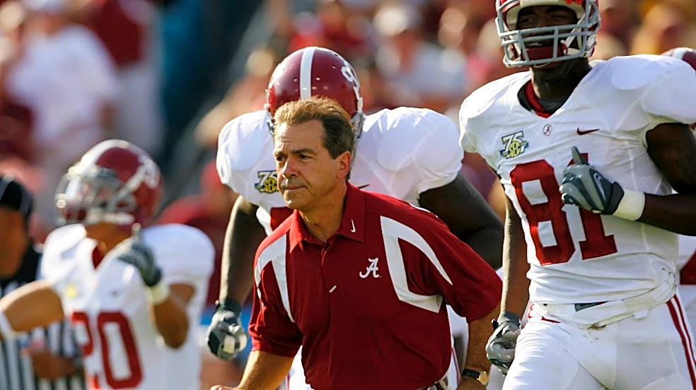 When was the last time Alabama lost three consecutive games?