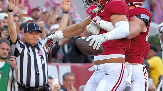 How far did Alabama rise in US LBM Coaches Poll after Texas A&M win?