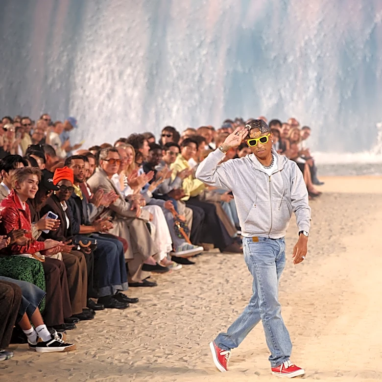Pharrell Williams Debuts Collaborations With Quavo, Lil Baby, Angelique Kidjo at Louis Vuitton Show