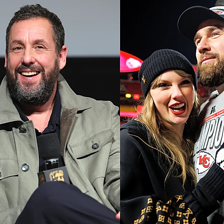 Adam Sandler’s Marital Advice to Taylor Swift and Travis Kelce: ‘Kiss Every Chance You Have’