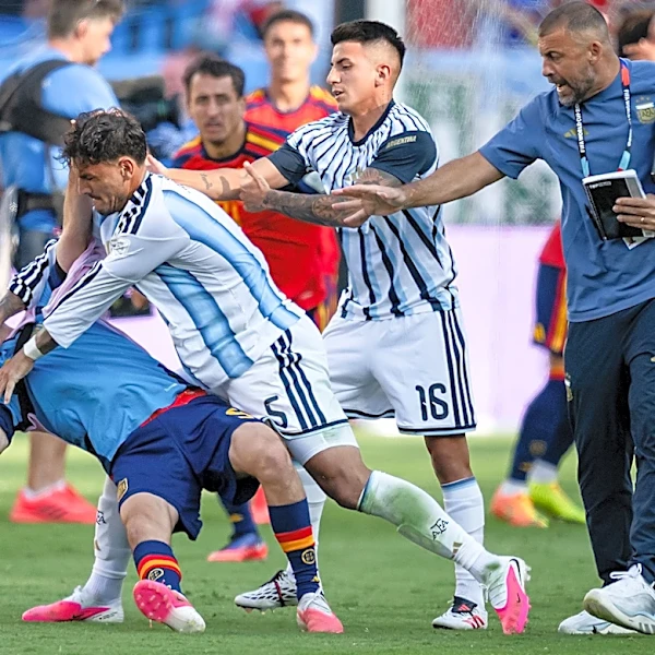 Shoves and Shouting: Physical Skirmish Breaks Out at World Cup Final
