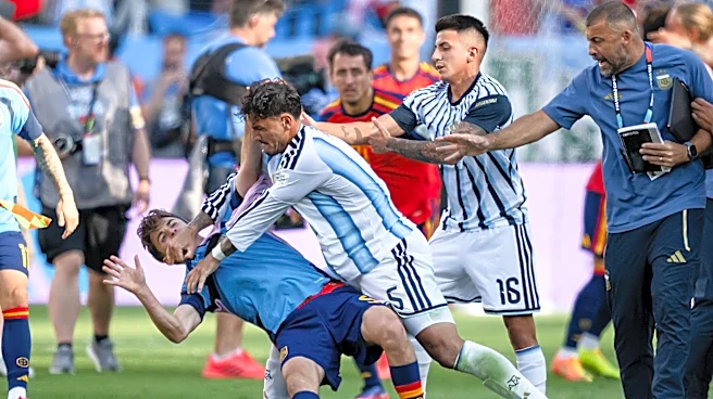 Shoves and Shouting: Physical Skirmish Breaks Out at World Cup Final