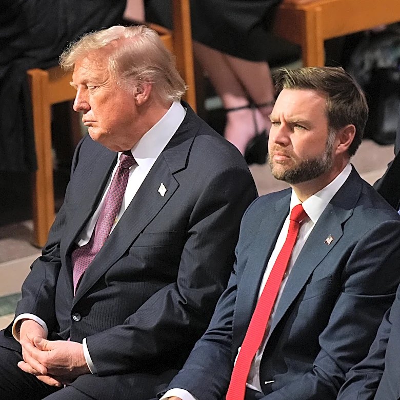 Trump Can’t Help Taking a Snooze at Lindsey Graham’s Funeral