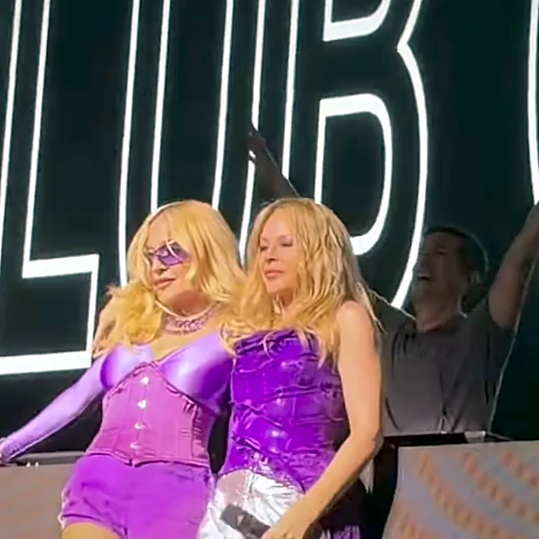See Madonna Bring Out Kylie Minogue to Preview ‘Love Sensation’ Remix in Amsterdam