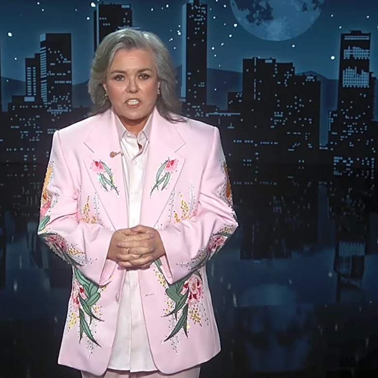 Rosie O’Donnell Criticizes Trump, Pays Tribute to Hayden Panettiere as ‘Kimmel’ Guest Host