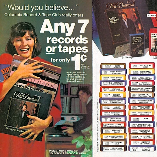 R.I.P Columbia House, the Music Club That Sold Pop Dreams for a Penny