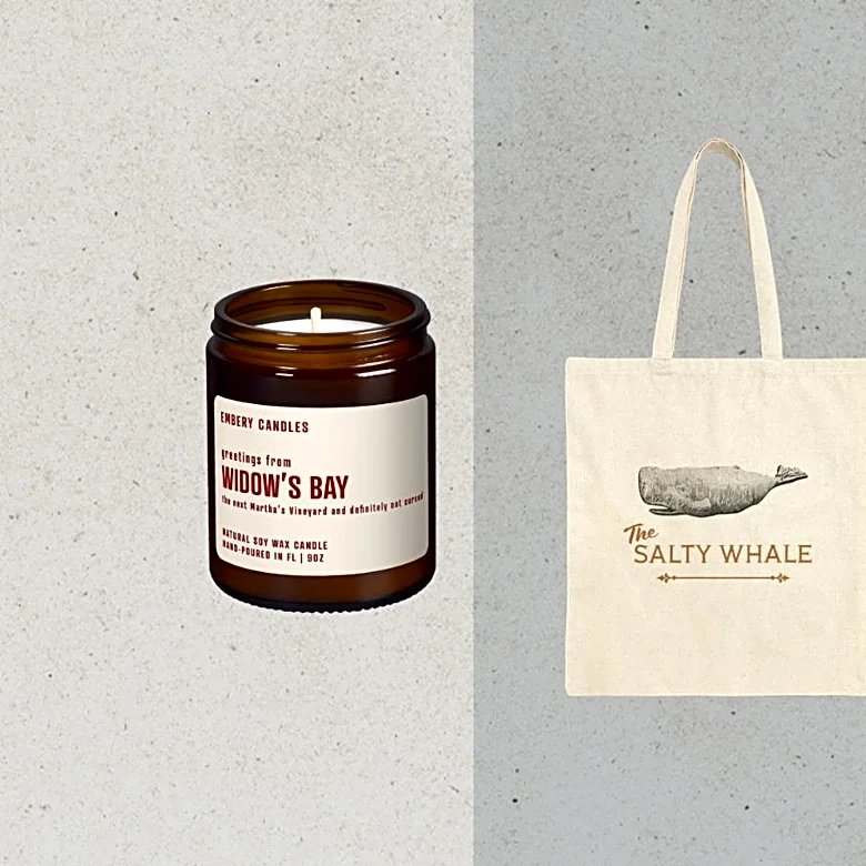 The Best ‘Widow’s Bay’ Merch, From Tourist Tees to Salty Whale Totes