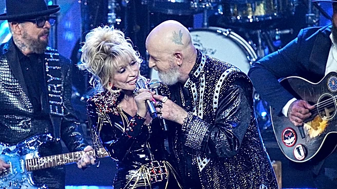 Flashback: Dolly Parton Duets With Rob Halford, Simon Le Bon at Rock Hall Induction