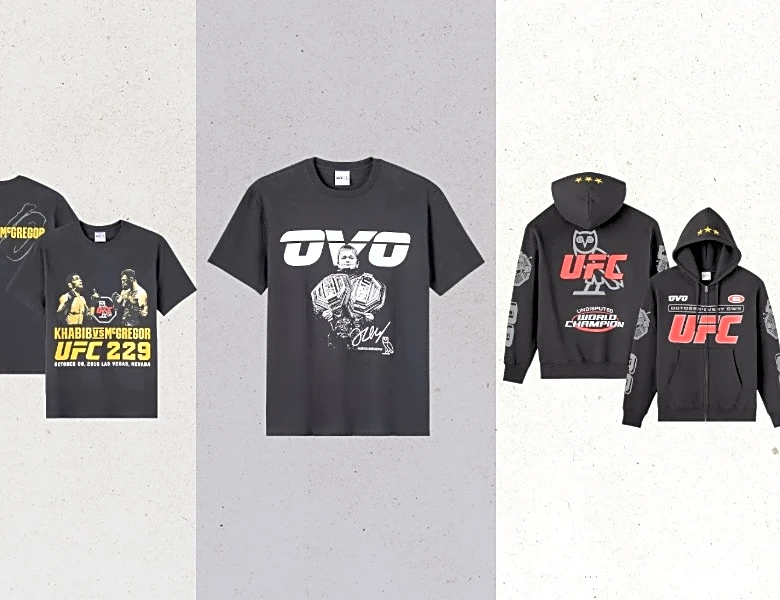 Drake’s Lifestyle Brand OVO Drops UFC Collab, With Famous Fighters Front and Center on New Merch