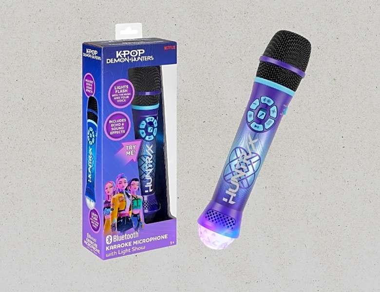 This ‘KPop Demon Hunters’ Karaoke Mic Helps You Hit the High Notes on ‘Golden’ (and All Your Go-To Tunes)