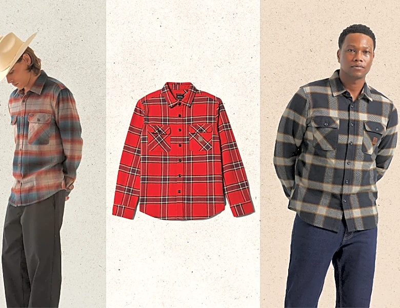 Here’s Why This Throwback Brixton Flannel Is an Ideal Fall Layer