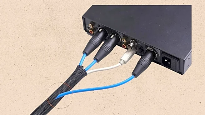 This $9 ‘Cable Sleeve’ Organizes All Your Loose Cords and Prevents Pets From Chewing on Them