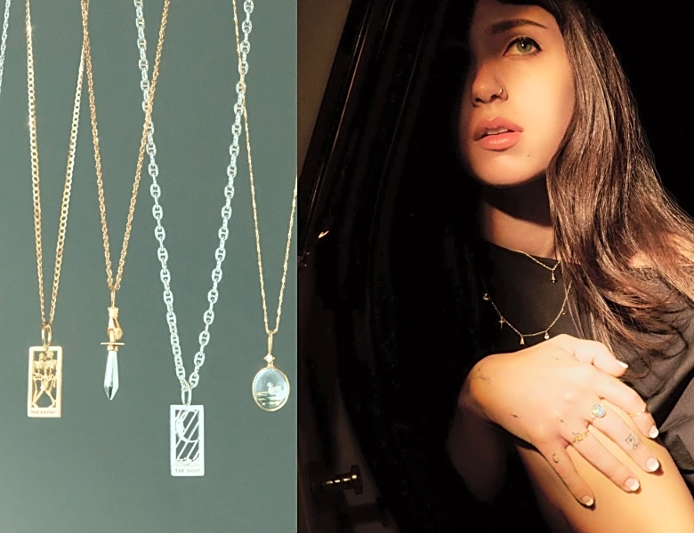 Clairo and Catbird’s Latest Jewelry Collection Features Rings, Necklaces, and Yes, Charms