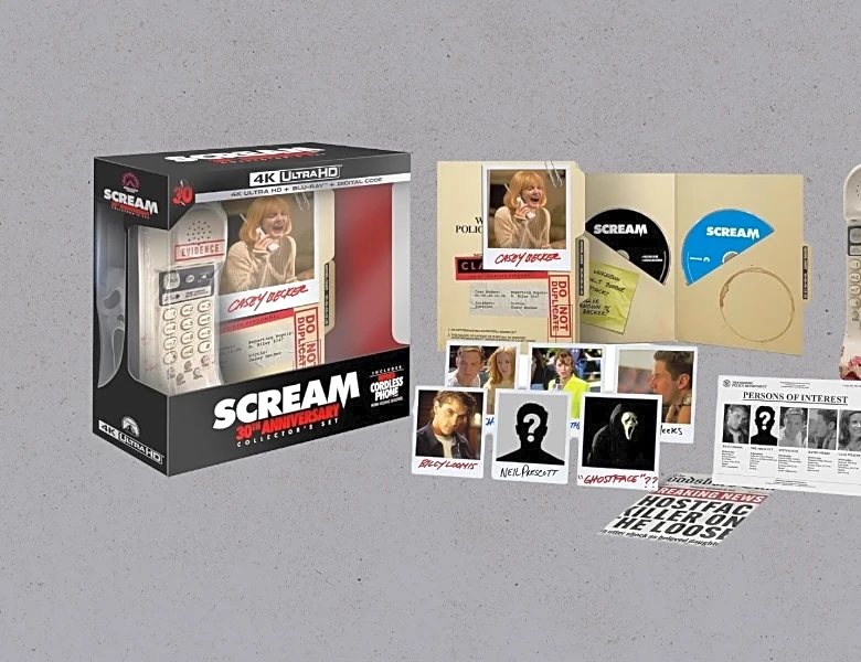 The ‘Scream’ 30th Anniversary Box Set Comes With a Replica of the Bloody Phone From the Film’s Iconic Opening Scene