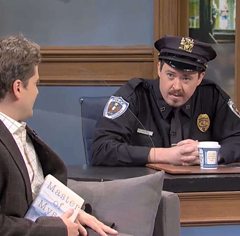 ‘SNL’: Cop Talk Show Host Shane Gillis Interrogates Nervous Guests