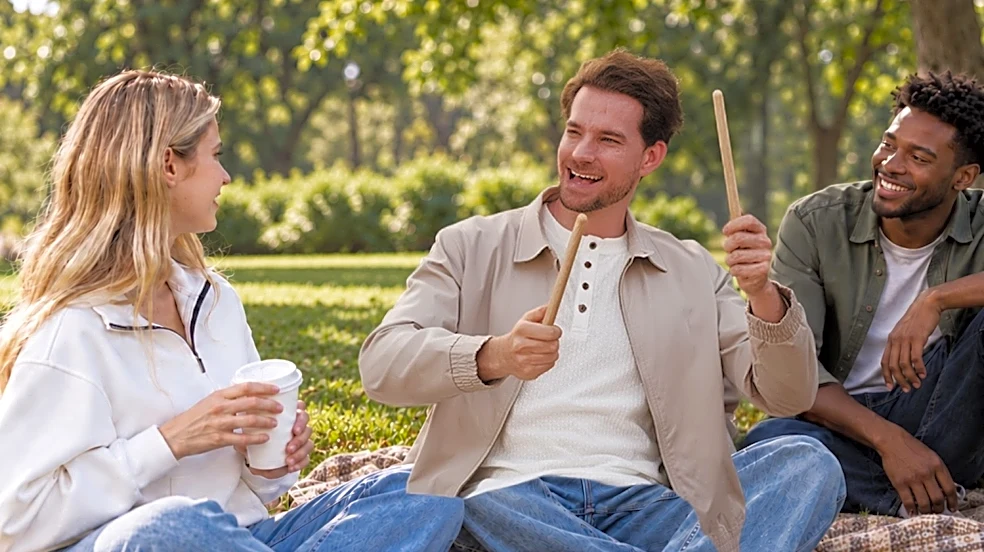 This Portable Drum Device Lets You Play Music Anywhere, Anytime (And Makes a Great Gift)