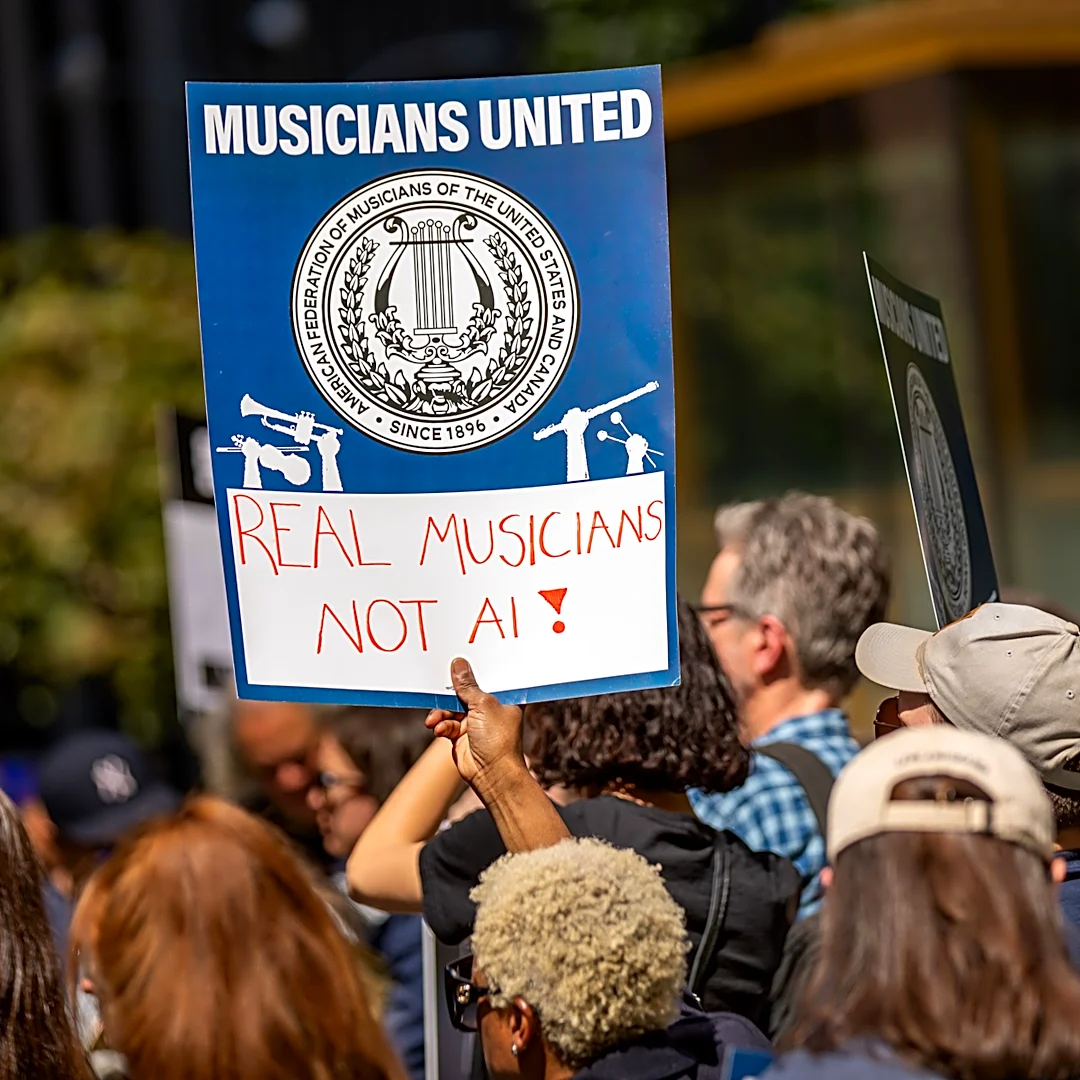 ‘Human Made, Human Paid’: The Largest U.S. Musicians Union Is Demanding AI Protections