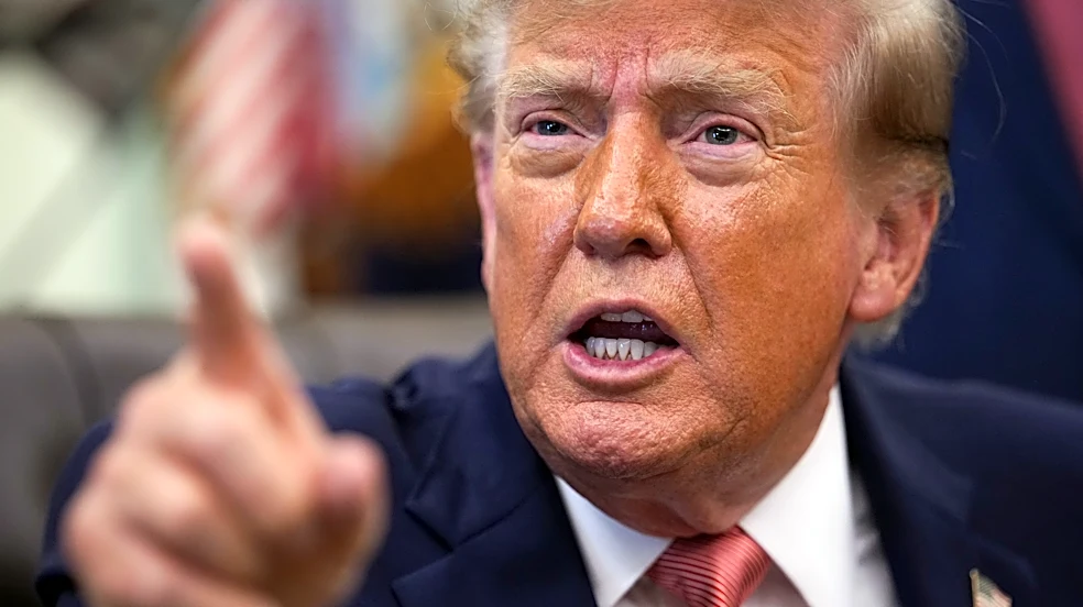 Trump Blows Up at Reporters in Oval Office: ‘You Better Be Careful’