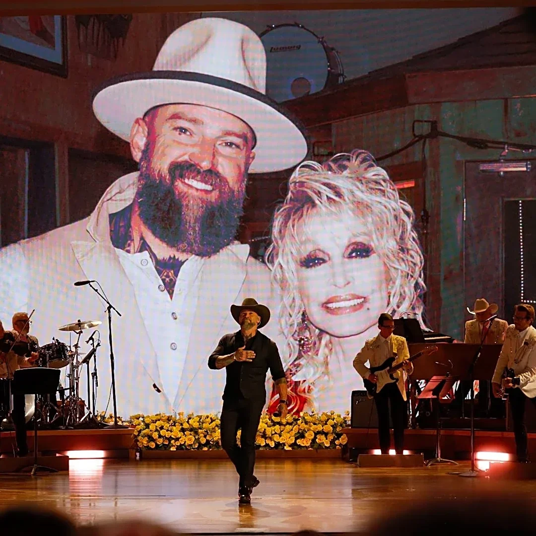 Zac Brown Delivers Emotional ‘Duet’ With Dolly Parton During Tribute Ceremony