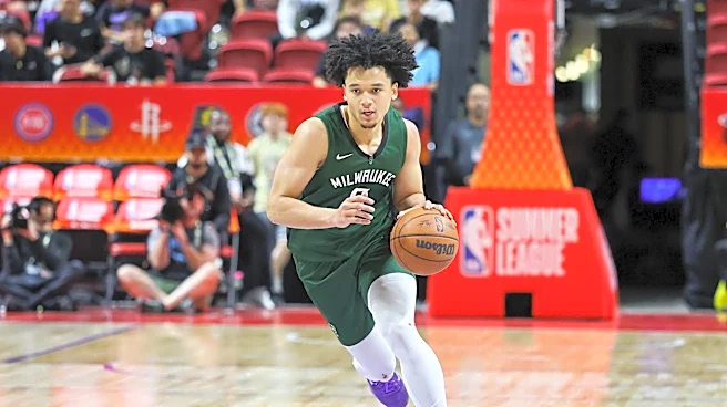 Bucks rookie Brayden Burries pulled up to play in the Drew League