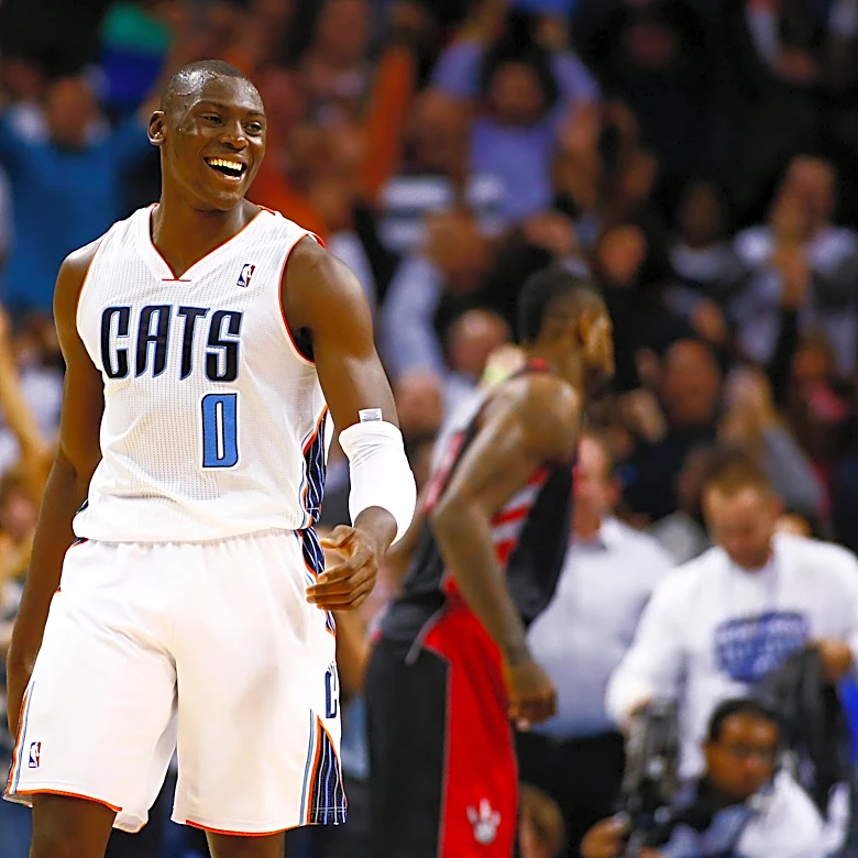 Charlotte Hornets jersey history No. 0 Bismack Biyombo 2011-2015