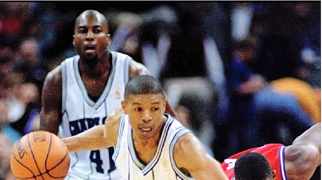 Charlotte Hornets jersey history No. 1 Muggsy Bogues 1988-1997