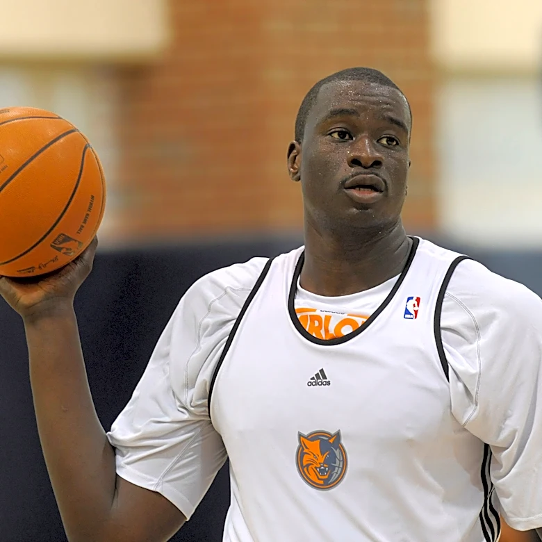 Charlotte Bobcats jersey history No. 2 DeSagana Diop 2008-2013