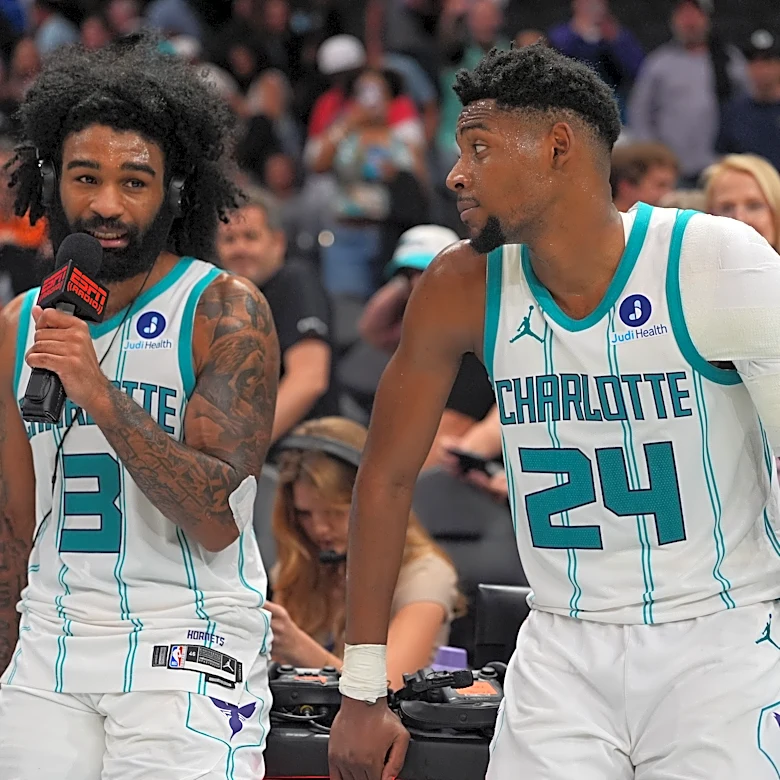 Where do Charlotte Hornets players rank among top-100 in the NBA?
