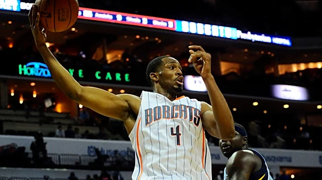Charlotte Bobcats jersey history No. 4 Derrick Brown 2009-2011