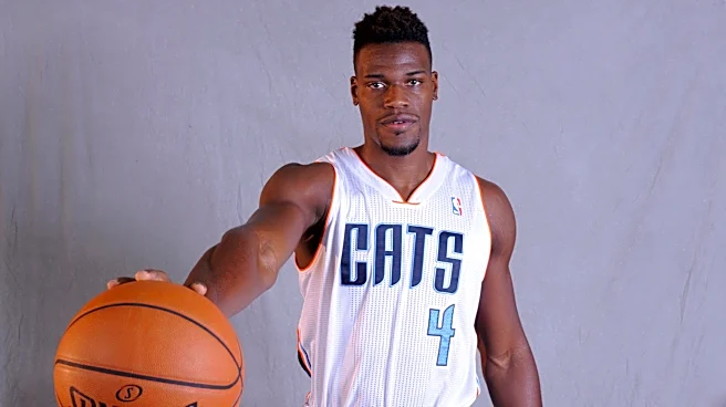 Charlotte Bobcats jersey history No. 4 Jeff Adrien 2012-2014