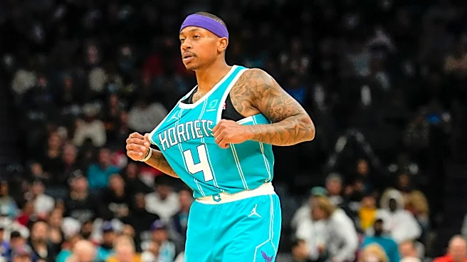 Charlotte Hornets jersey history No. 4 Isaiah Thomas 2021-2022