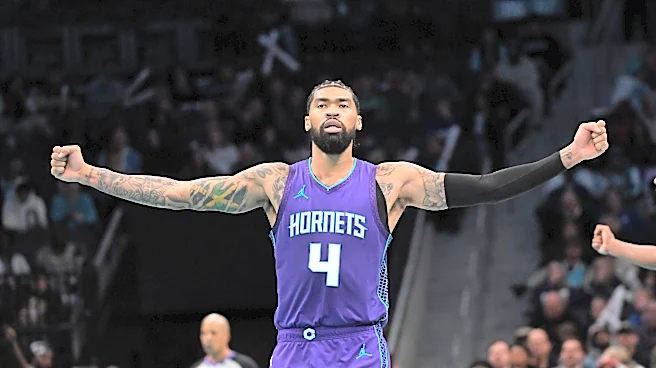 Charlotte Hornets jersey history No. 4 Nick Richards 2020-2025