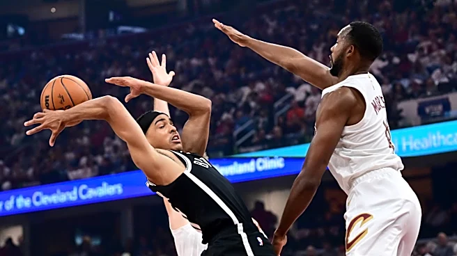 Donovan Mitchell salutes Nets rookie Mikel Brown Jr. after first matchup