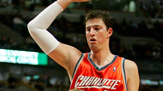 Charlotte Bobcats jersey history No. 7 Primoz Brezec 2004-2008