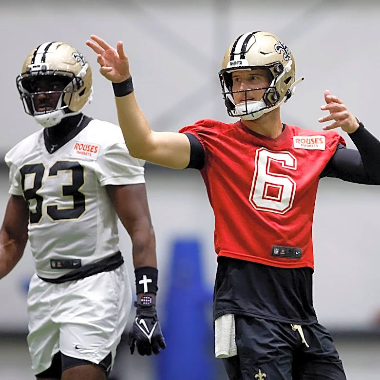 Mickey Loomis: Saints will go as far as Tyler Shough can take us