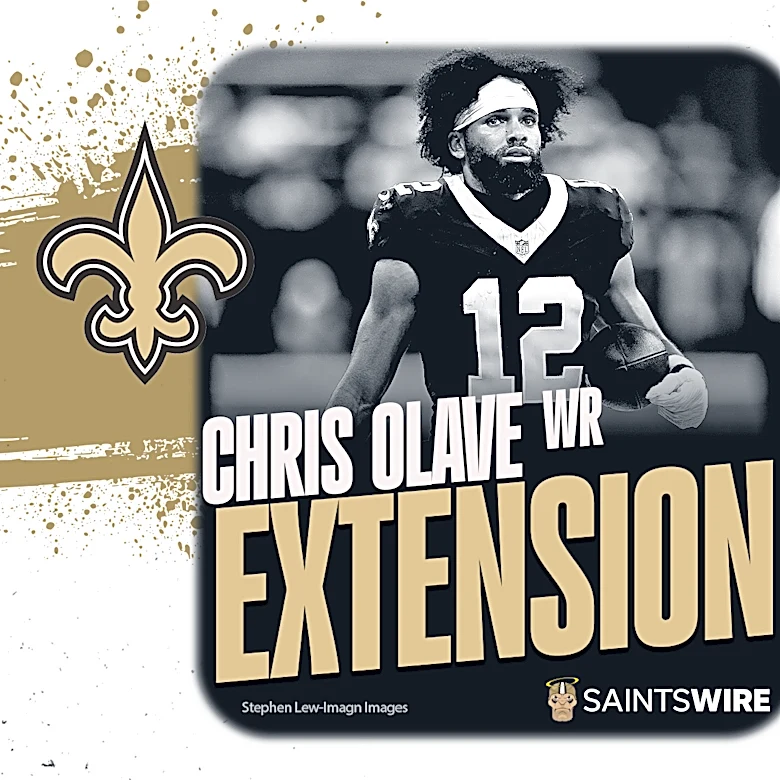 Where Chris Olave's new contract ranks among NFL's highest-paid WRs