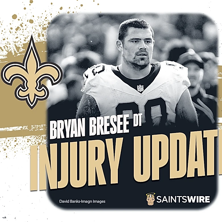Kellen Moore confirms season-ending surgery for Saints DT Bryan Bresee