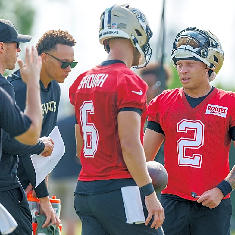 Saints may be hoping another team can make backup QB decision for them