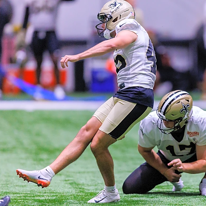 Early returns on Daniel Carlson suggest Saints still need a kicker