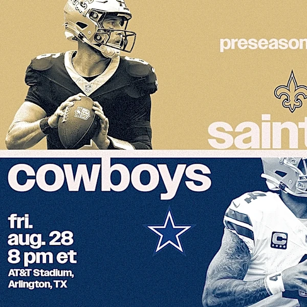 Saints vs Cowboys live updates: Start time, channel for preseason game