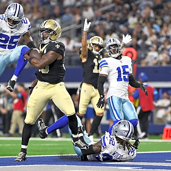Former 49ers RB scores touchdown in first game with Saints