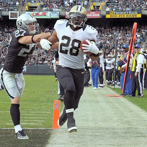Saints Play of the Day: Mark Ingram II's 27-yard TD run vs. Raiders