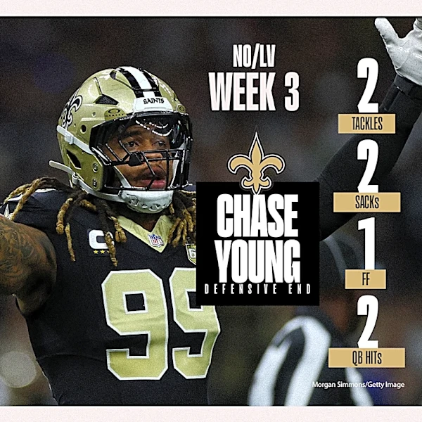 Studs and Duds from Saints' crushing Week 3 loss to Raiders