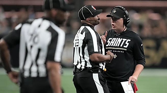 NFL instant replay official addresses Tyler Shough fumble ruling