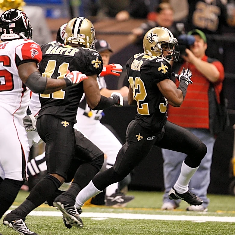 Jabari Greer's pick-six off of Matt Ryan is the Saints Pay of the Day