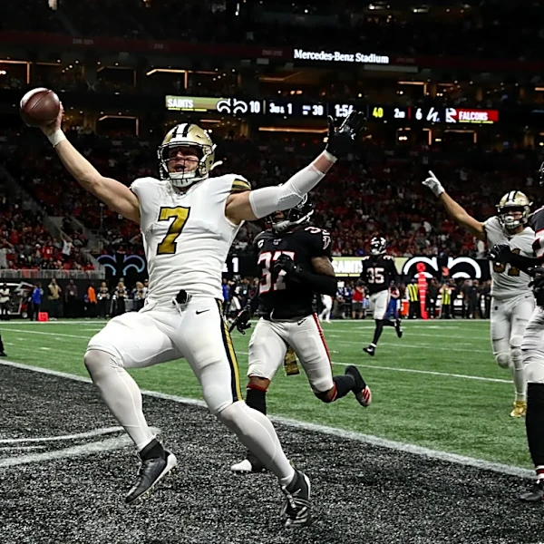 Saints Play of the Day: Taysom Hill's 30-yard TD run vs. the Falcons