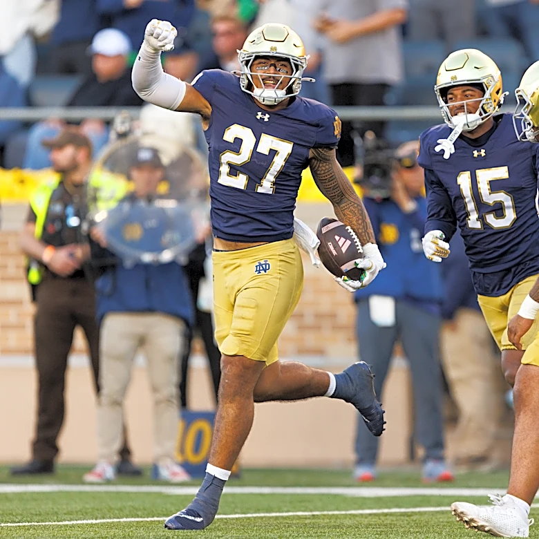 2027 NFL Draft: Saints spotted scouting Notre Dame twice in two weeks