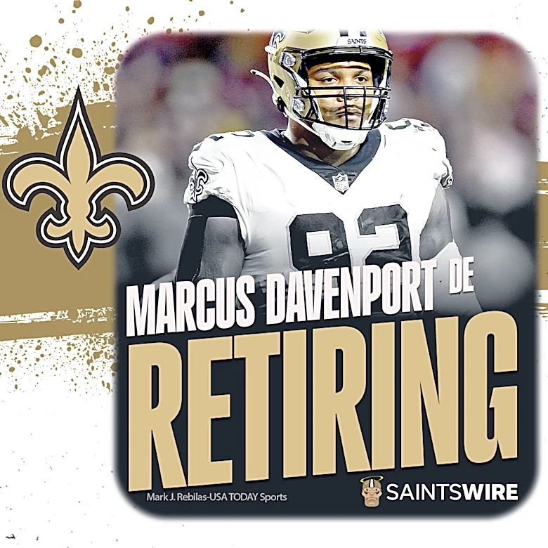 Marcus Davenport retires: Former Saints first rounder steps away